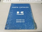 Kawasaki Factory Parts Catalog 1978 SA340-A2 & SB440-A2 99960-3502. Fixed Price $25.38.