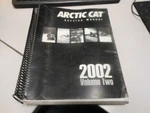 Arctic Cat Factory Service Manual 2002 Volume Two 2256-458. Fixed Price $49.98.