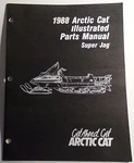 1988 Arctic Cat Super Jag Snowmobile Parts Manual P/n 2254-449 (910). Fixed Price $19.99.