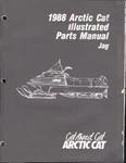 1988 Arctic Cat Jag Illustrated Parts Manual Snowmobile 2254-445 MN2548. Fixed Price $13.95.