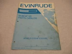 406073 1972 Evinrude Bobcat Ss Snowmobile Parts Catalog E252HPE. Fixed Price $16.95.