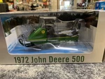 John Deere 1972 500 Snowmobile Nib Made By Lone Tree Creek Llc. Fixed Price $125.00.