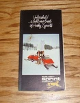 Original 1970S Bolens Husky Sprint Snowmobile Full Line Foldout Sales Brochure. Fixed Price $25.00.