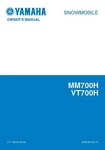 Yamaha Snowmobile Owners Manual Book 2003 Venture - VT700H. Fixed Price $19.50.
