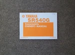1983 Yamaha SR540G Owners Manual # LIT-12628-00-49 (nos). Fixed Price $22.99.
