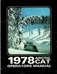 1978 Arctic Cat Kitty Snowmobile Operators Manual P/N2254-099 (833). Fixed Price $25.99.