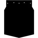 Proven Design Products Black Snow Flap - SF209MSPB. Fixed Price $46.80.