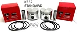 New Standard Pistons Fits Kohler K532, 20 Hp Cast Iron Engine, 48-074-01-S. Fixed Price $109.95.