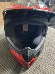 Hjc Cl-xy Ii Cross Up Helmet Red/grey Apc Youth Medium. Fixed Price $39.99.