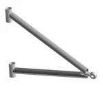 Polaris A-frame Weld, Right, Matte Black, Genuine Oem Part 1544053-458, Qty. Fixed Price $144.99.