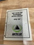 Arctic Cat Snowmobile 1991 Kitty Shop Repair Service Manual 2254-642. Fixed Price $15.99.