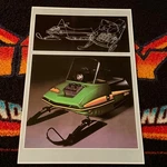 79 John Deere Spitfire 340 Snowmobile Poster Vintage Sled. Fixed Price $21.88.