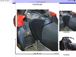 Skinz Protective Gear Series Console Knee Pads Polaris PCKP400 Iq Dragon Spg. Fixed Price $20.00.