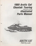 1989 Arctic Cat Snowmobile Cheetah Touring Parts Manual 2254-493 (902). Fixed Price $19.98.