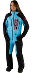 Fxr Recruit Lite 23 Womens Snow Monosuit Black/sky Blue/electric Pink. Fixed Price $469.99.