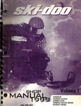 Genuine Ski-doo Owners Service/repair Manual 1999 Tundra/touring/formula/skandic. Fixed Price $51.99.