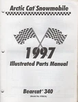 1997 Arctic Snowmobile Bearcat 340 Parts Manual P/n 2255-565 (703). Fixed Price $21.98.