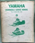 Genuine Yamaha LIT-12618-11-00 Snowmobile SL-338B, SW-396 Service Manual 1971. Fixed Price $49.94.