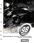 Genuine Yamaha Dealer Service Technical Tuning Guide/manual 1998 Snowmobile. Fixed Price $19.99.