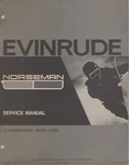 1972 Evinrude Norseman 21HP E1522 Snowmobile Service Manual P/n 4771 (467). Fixed Price $46.18.