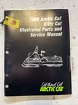 Arctic Cat Snow 1988 Kitty Illustrated Parts & Service Manual 2254-444 M133. Fixed Price $10.00.