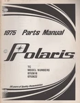 1975 Polaris Snowmobile Tc, 0753618, 0753622 Parts Manual P/n 9910310 (080). Fixed Price $23.98.
