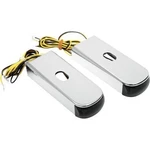Alloy Art Fender Strut Marker Lights-chrome With Amber Led-smoke LENS-DSL-1. Fixed Price $172.95.