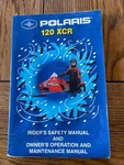 Polaris 120 Xcr Rider Safety Manual, And Operator Owners Pn 9915612 Used. Fixed Price $12.99.