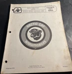 Original 1976 Arctic Cat Snowmobile Cheetah Parts Manual P/n 0185-065 (A31). Fixed Price $20.99.
