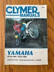 Clymer Yamaha 1976 - 1984 YZ100 YZ490 Maintenance Repair Manual Vjmc Ahrma. Fixed Price $29.95.