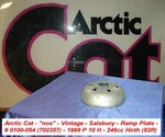 Arctic Cat Salsbury Clutch Ramp Plate # 0100-054 (702357) Nos 1969 P10H. Fixed Price $98.00.