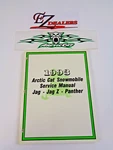 1993 Arctic Cat Snowmobile Service Manual Jag Z Panther Oem 2254-826. Fixed Price $39.99.