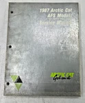1987 Arctic Cat Afs Tigre, Pantera, Cougar Models Service Manual P/n 2254-352. Fixed Price $25.99.