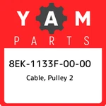 8EK-1133F-00-00 Yamaha Cable, Pulley 2 8EK1133F0000, New Genuine Oem Part. Fixed Price $108.58.