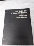 1990 Arctic Cat Parts Manual # 2254-585 El Tigre Ext Special. Fixed Price $19.95.