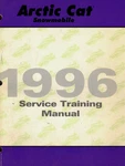 1996 Arctic Cat Snowmobile Service Training Manual Oem P/n 2255-328. Fixed Price $14.99.