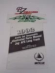 Snowmobile Parts Manual Arctic Cat 1992 Jag Afs Long Track Coem # 2254-746. Fixed Price $16.99.