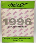 1996 Arctic Cat Snowmobile Cougar Mountain 2-UP Service Manual 2255-309. Fixed Price $22.49.