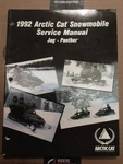 New Oem 2254-729 1992 Arctic Cat Snowmobile Service Manual Jag-panther Nos. Fixed Price $15.00.