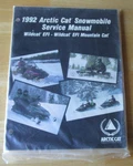 1992 Arctic Wildcat Efi Mountain Snowmobile Service Manual. Fixed Price $10.99.