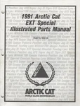 1991 Arctic Cat Snowmobile Ext Special Parts Manual 2254-663 (913). Fixed Price $19.98.