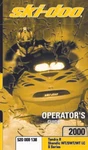 Ski-doo Owners Manual Book Guide 2000 Skandic Liquid Cooled Series Models. Fixed Price $19.50.