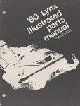 1980 Arctic Cat Snowmobile Lynx (single & Twin) P/n 0185-151 Parts Manual (045). Fixed Price $23.08.