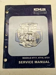Kohler Engine Service Manual KT17 21 TP-2043 1982 Repair Shop Book. Fixed Price $18.90.