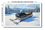 1970 Arctic Cat Snowmobile - 11X17 Poster Art Print. Fixed Price $19.95.