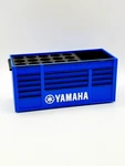 Yamaha Factory Tool Box Pen Holder Garage Desk Organizer Man Cave Decor Gift. Fixed Price $25.00.