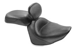 Mustang Seat Vintage Wide W/driver Backrest 2-PIECE Smooth Black Raider 79551. Fixed Price $929.99.