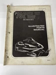 Factory Shop Arctic Cat Illustrated Parts Manual 1979 El Tigre 0185-139. Fixed Price $24.99.