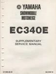 1981 Yamaha Snowmobile EC340E Supplementary Service Manual 12618-00-35 (225). Fixed Price $15.98.