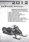 Arctic Cat 2012 Snowmobiles Service Manual On Paper. Fixed Price $48.95.